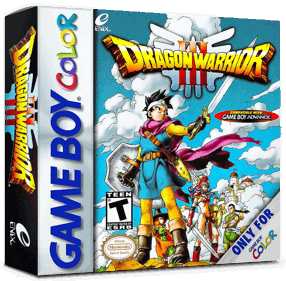 Dragon Warrior III - Box - 3D (North America) - 1016x998