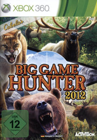 Cabela's Big Game Hunter 2012 - Box - Front (Germany) - 501x718