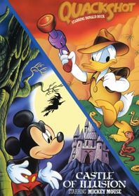 The Disney Collection: Quackshot Starring Donald Duck + Castle of Illusion Starring Mickey Mouse - Fanart - Box - Front (Europe) - 1800x2550