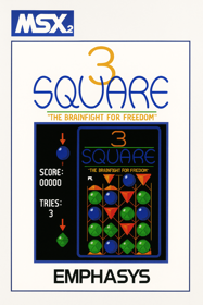 3 Square - Fanart - Box - Front (World) - 1024x1536