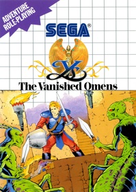 Ys: The Vanished Omens - Box - Front (North America) - 1437x2020