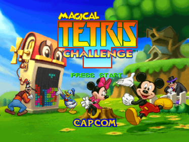 Magical Tetris Challenge - Screenshot - Game Title (Europe) - 640x480