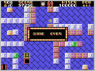 Majikazo - Screenshot - Game Over (World) - 256x192