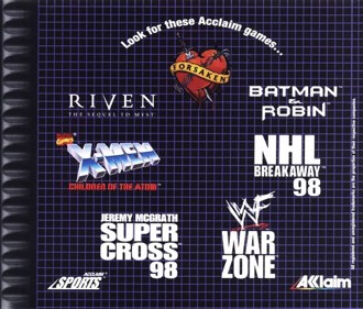 X-Men: Children of the Atom - Banner (North America) - 517x440