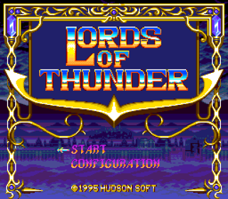 Lords of Thunder - Screenshot - Game Title (World) - 512x448