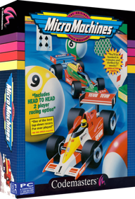 Micro Machines - Box - 3D (Europe) - 850x1244