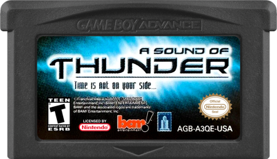 A Sound of Thunder - Cart - Front (North America) - 1000x574