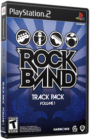 Rock Band: Track Pack: Volume 1 - Box - 3D (North America) - 567x878