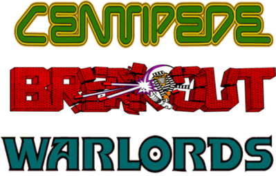 Centipede / Breakout / Warlords - Clear Logo (World) - 597x382