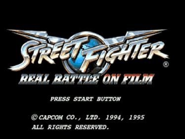 Street Fighter: The Movie - Screenshot - Game Title (Japan) - 640x480