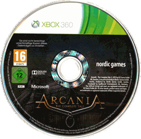 Arcania: The Complete Tale - Disc (Europe) - 2900x2873