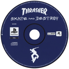 Thrasher Presents: Skate and Destroy - Disc (Europe) - 600x600