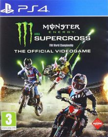 Monster Energy Supercross: The Official Videogame - Box - Front (Europe) - 1112x1413