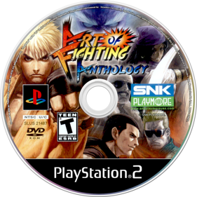 Art of Fighting Anthology - Disc (North America) - 1280x1280