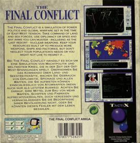 The Final Conflict - Box - Back (Europe) - 1038x1058