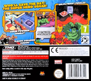 Marvel Super Hero Squad: The Infinity Gauntlet - Box - Back (Europe) - 673x600