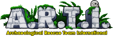 A.R.T.I.: Archaeological Rescue Team International - Clear Logo (World) - 621x197