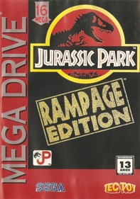 Jurassic Park: Rampage Edition - Box - Front (Brazil) - 944x1345