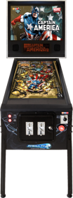 Captain America - Arcade - Cabinet (World) - 400x1080