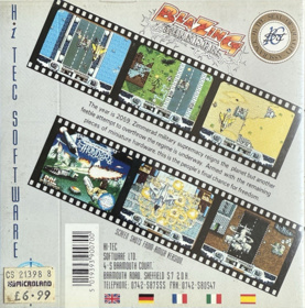 Blazing Thunder - Box - Back (Europe) - 987x999