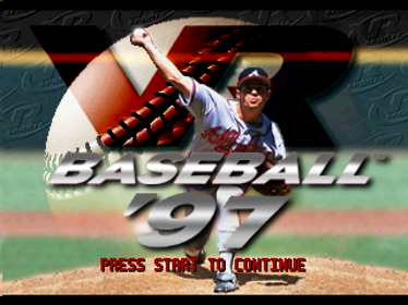VR Baseball '97 - Screenshot - Game Title (World) - 640x480
