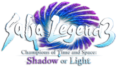 SaGa 3: Jikuu no Hasha: Shadow or Light - Clear Logo (North America) - 1672x941