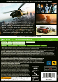 Grand Theft Auto V - Box - Back (Germany) - 3046x4298