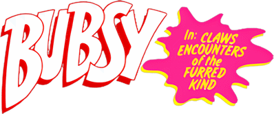 Bubsy in: Claws Encounters of the Furred Kind - Clear Logo (null) - 1200x500