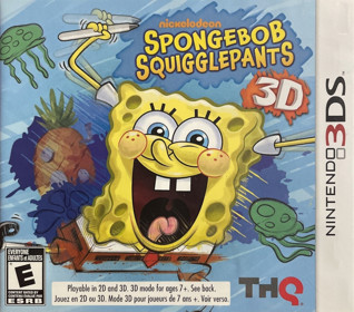 SpongeBob Squigglepants 3D - Box - Front (Canada) - 1385x1221