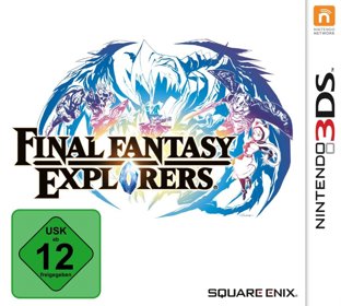 Final Fantasy: Explorers - Box - Front (Germany) - 1203x1081