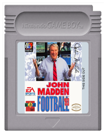 John Madden Football - Fanart - Cart - Front (North America) - 777x990