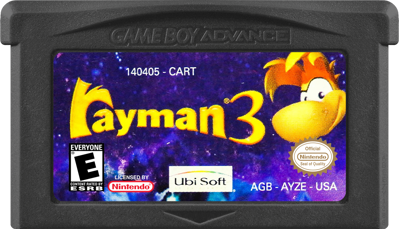 Rayman 3 - Cart - Front (North America) - 1000x574