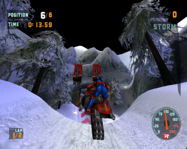 Illustration of Sled Storm