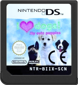 I Love Puppies - Cart - Front (Europe) - 517x564