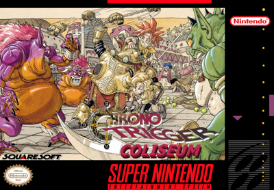 Chrono Trigger: Coliseum - Fanart - Box - Front (North America) - 1386x964