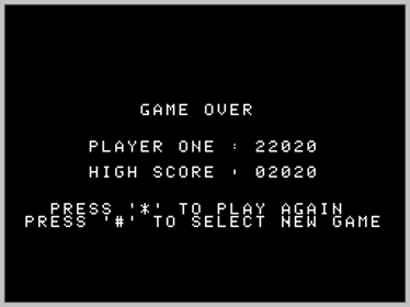 Hard Hat Mack - Screenshot - Game Over (World) - 256x192