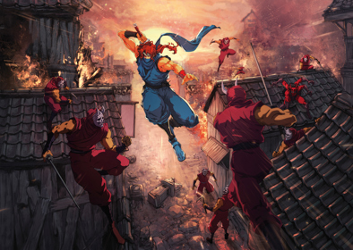 Ninja Gaiden: Ragebound - Advertisement Flyer - Front (World) - 2048x1458