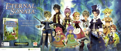 Eternal Sonata - Advertisement Flyer - Front (United States) - 5151x2179