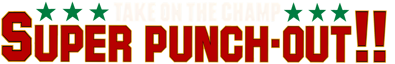 Super Punch-Out!! - Clear Logo (North America) - 3842x623