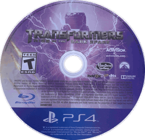 Transformers: Rise of the Dark Spark - Disc (North America) - 1379x1334