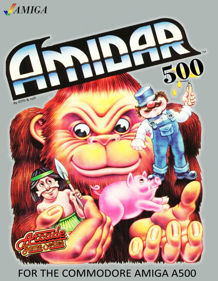 Amidar - Fanart - Box - Front (World) - 640x824
