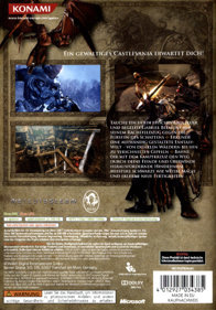 Castlevania: Lords of Shadow - Box - Back (Germany) - 600x859