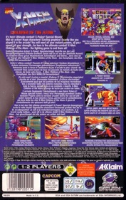 X-Men: Children of the Atom - Box - Back (Europe) - 750x1189