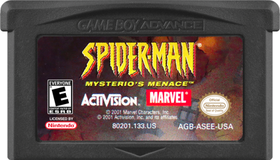 Spider-Man: Mysterio's Menace - Cart - Front (North America) - 1000x574