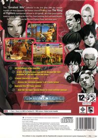 KOF '02: Be the Fighter! - Box - Back (Europe) - 565x800