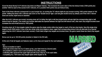 Married With Children - Arcade - Controls Information (World) - 1920x1080
