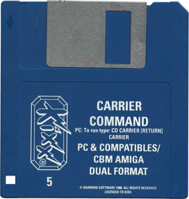 Carrier Command - Disc (Europe) - 1065x1115