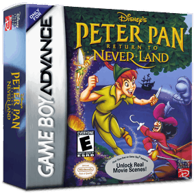 Disney's Peter Pan: Return to Never Land - Box - 3D (North America) - 1016x998