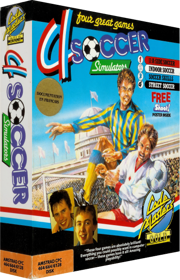 4 Soccer Simulators - Box - 3D (Europe) - 371x577