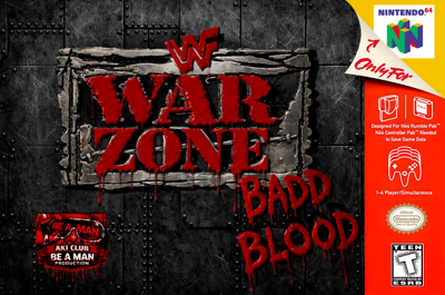 WWF WarZone: Badd Blood - Box - Front (North America) - 1000x663